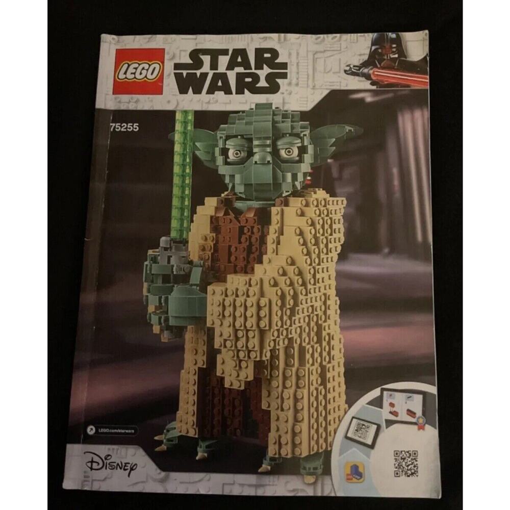LEGO 75255 Star Wars Instruction Manual ONLY Yoda 222 pages